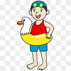 Pool Images Clip Art - Going To The Swimming Pool Clipart, HD Png Download - pool people png