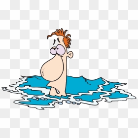 House Clipart Pool - Drowning Clipart Png, Transparent Png - pool people png