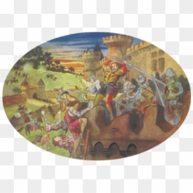 Battle Illustration - Painting, HD Png Download - battle png