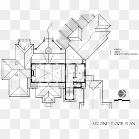 Custom Home Design, Tumalo, Oregon - Technical Drawing, HD Png Download - oregon outline png