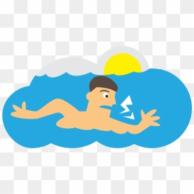 Swimming After Eating, HD Png Download - pool people png