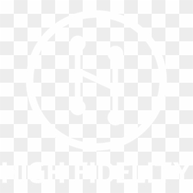 High Fidelity Logo White - Charing Cross Tube Station, HD Png Download - fidelity logo png