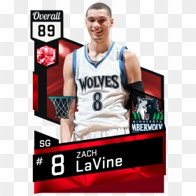 Darius Miles Nba 2k, HD Png Download - zach lavine png