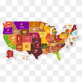 Top Must-try Food By State - Illustration, HD Png Download - descendants apple png