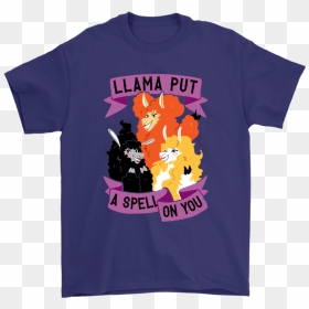 Sanderson Sisters Llama Put A Spell On You Hocus Pocus - Church Burning T Shirt, HD Png Download - hocus pocus png