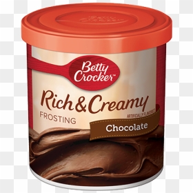 Rich & Creamy Chocolate - Betty Crocker Rich And Creamy Milk Chocolate Frosting, HD Png Download - chocolate derretido png