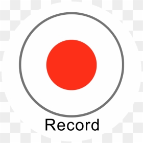 Circle, HD Png Download - record button png