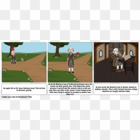 Storyboard, HD Png Download - isaac newton png