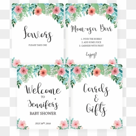 Printable Baby Shower Signs - Free Printable Template Baby Shower Signs, HD Png Download - baby shower banner png