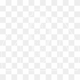 Image Alt Text - Johns Hopkins Logo White, HD Png Download - bomber jacket template png