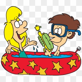 Pool Day Clip Art, HD Png Download - pool people png