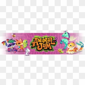 Animal Jam Banner, HD Png Download - animal jam logo png
