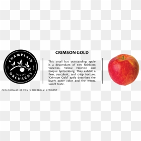 Crimson Gold - Pluot, HD Png Download - descendants apple png