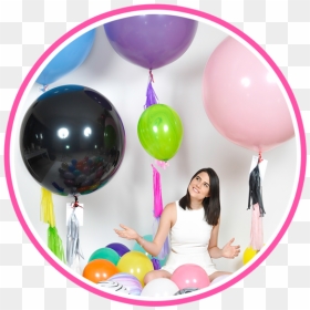 Balloon, HD Png Download - confeti globos png