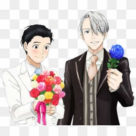 Transparent Yuri And Victor - Yuri And Victor Wedding, HD Png Download - yuri katsuki png