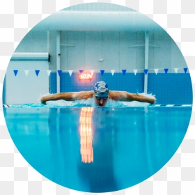 Butterfly Stroke, HD Png Download - pool people png