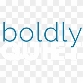 Boldly Quiet Slider Logo - Graphics, HD Png Download - quiet png