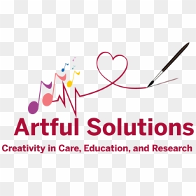 Artful Solution Logo Final Version Cmyk - Heart, HD Png Download - nurse joy png