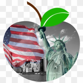 Liberty Island, HD Png Download - estatua de la libertad png