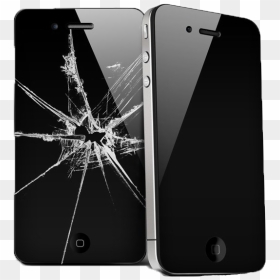 Iphone - Glass Crack, HD Png Download - cell phone repair png