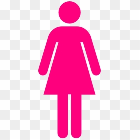 Female Toilet Sign, HD Png Download - restroom sign png