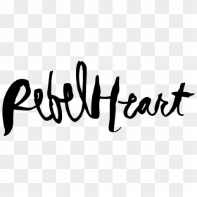 Madonna Rebel Heart Logo, HD Png Download - rebel logo png