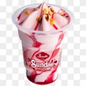 Pote-sundae - Milkshake, HD Png Download - chocolate derretido png