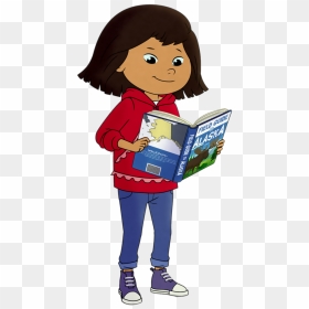 Molly Of Denali Reading About Alaska - Cartoon, HD Png Download - molly png