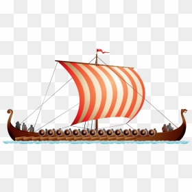 Launching The Viking Code School - Viking Ship Illustration, HD Png Download - ships png