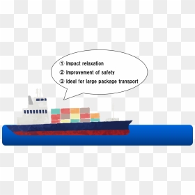 A Number Of Cargo Ships That You Can Often See When - Feeder Ship, HD Png Download - ships png