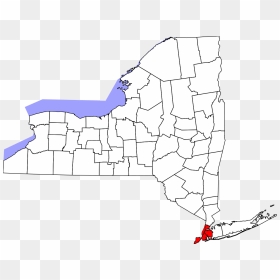 New York City On New York Map, HD Png Download - estatua de la libertad png