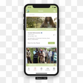 Plant For The Planet App, HD Png Download - planting png