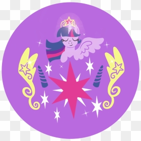 Cm - Twilight - Sparkle - %28alicorn%29 - - Emblem, HD Png Download - twilight sparkle cutie mark png