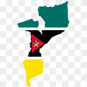 Mozambique Flag And Map, HD Png Download - mapa png