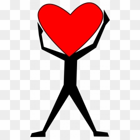 Tin Man Heart Clock Clipart - Heart Person Clip Art, HD Png Download - tin man png