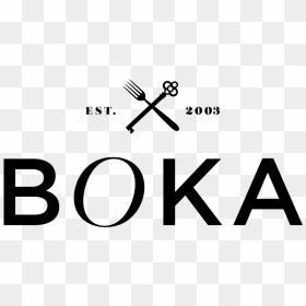 Boka Chicago Logo Png - Graphics, Transparent Png - restaurant logo png