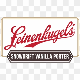 Leinenkugel"s Snowdrift Vanilla Porter - Snowdrift Vanilla Porter 2019, HD Png Download - snow drift png