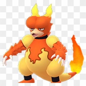 Magmar Pokmon Go - Pokemon Go Shiny Magmar, HD Png Download - magmar png