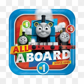 Thomas & Friends Paper Plates - Thomas And Friends Paper Plates, HD Png Download - thomas and friends png
