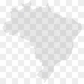 Brazil Map, HD Png Download - mapa png
