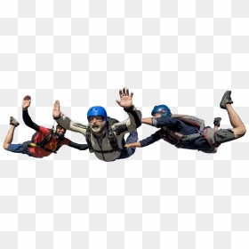 Parachute Clipart Tandem Skydive - Base Jumping Png, Transparent Png - skydiving png