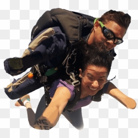 Tandem Skydiving, HD Png Download - skydiving png