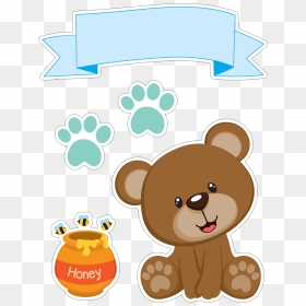 Ursinho Png, Bolo Cerveja, Bolinho De Tapioca, Plaquinha - Cute Teddy Bear Clipart, Transparent Png - bolo png