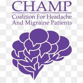 Champ Logo 6 - Champ Headache Logo, HD Png Download - headache png