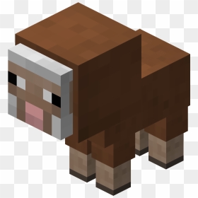Transparent Baby Sheep Png - Brown Baby Sheep Minecraft, Png Download - minecraft sheep png