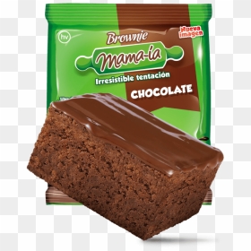 Brownie Chocolate - Brownie Mama-ia - Mama Ia, HD Png Download - chocolate derretido png