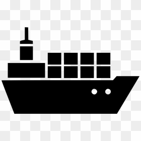 Shipment Delivery Boat Transport Travel - Boat Shipment Icon Png, Transparent Png - boat icon png
