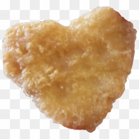 Transparent Heart Chicken Nugget, HD Png Download - nugget png