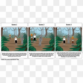 Two Men Trapped Under A Tree, HD Png Download - tin man png