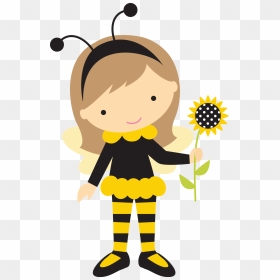 2 Borboletas & Joaninhas - Bumble Bee Costume Clip Art, HD Png Download - borboletas png